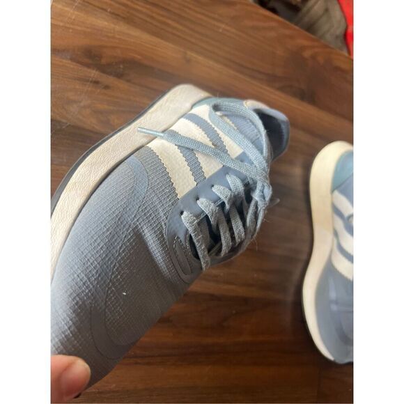 Adidas Blue Tennis Shoes Woman’s Size 7.5 - Picture 7 of 13